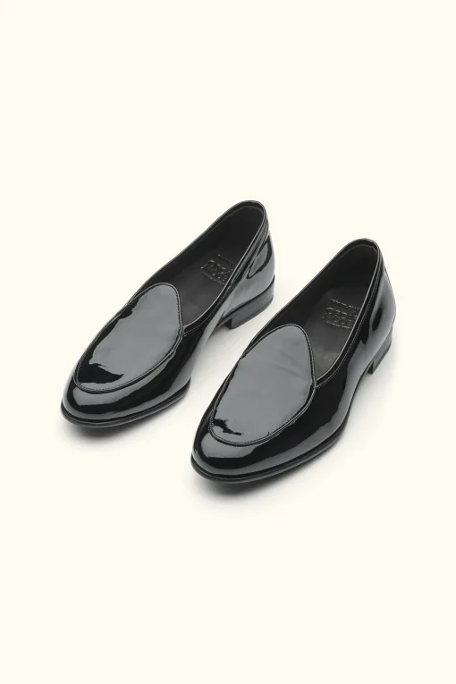 Belgian Tuxedo Slippers