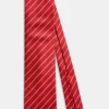 7-Fold Regimental Stripe Silk Tie