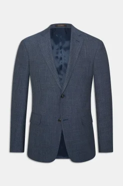 Generous Fit Linen Blazer