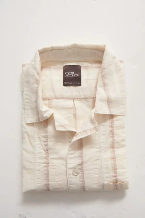 Regular Fit Bowling Collar Shirt