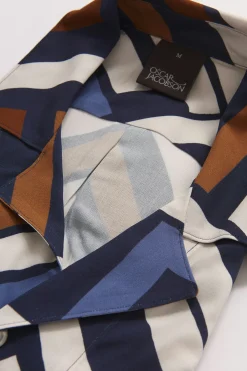 Regular Fit Bowling Collar Shirt