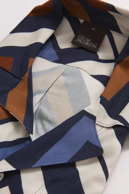 Regular Fit Bowling Collar Shirt