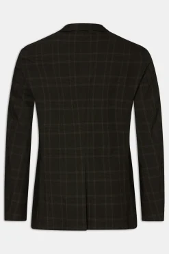 Regular Fit Checked Poplin Blazer
