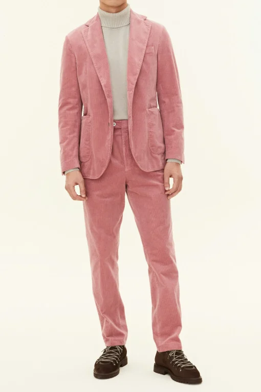 Regular Fit Corduroy Suit
