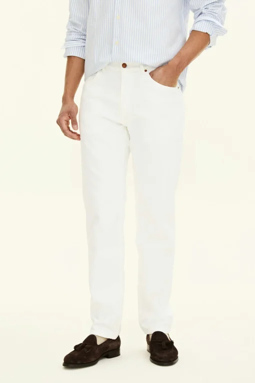 Regular Fit Denim Trousers