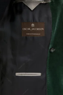 Regular Fit Double breasted Velvet Tuxedo Blazer