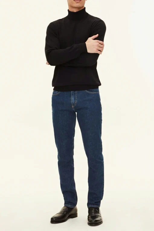 Regular Fit Extra Fine Merino Wool Rollneck