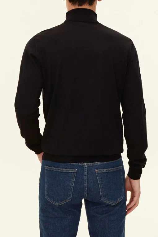 Regular Fit Extra Fine Merino Wool Rollneck