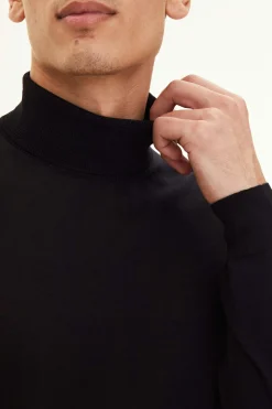 Regular Fit Extra Fine Merino Wool Rollneck