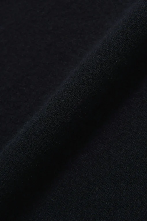 Regular Fit Half Zip Soft Wool Cashmere Sweater
