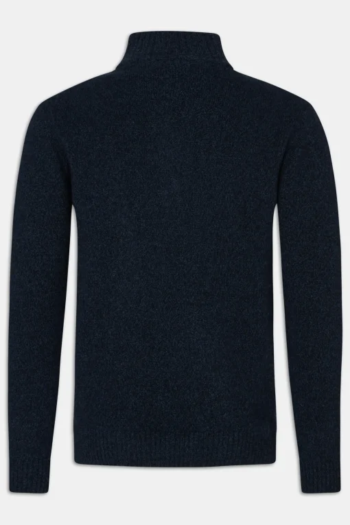 Regular Fit Half Zip Woolblend