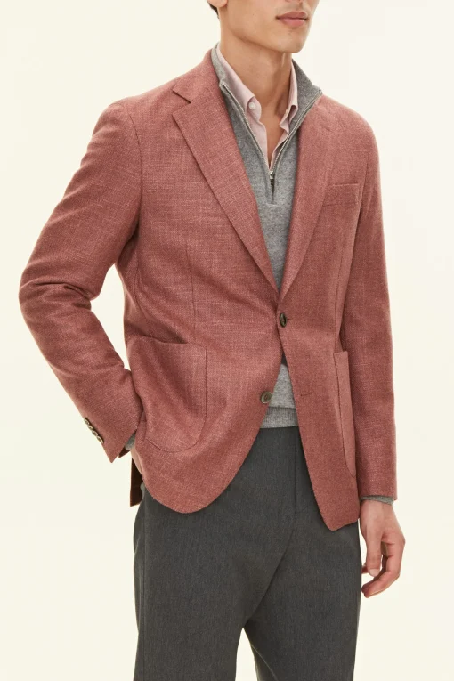 Regular Fit Hopsack Blazer