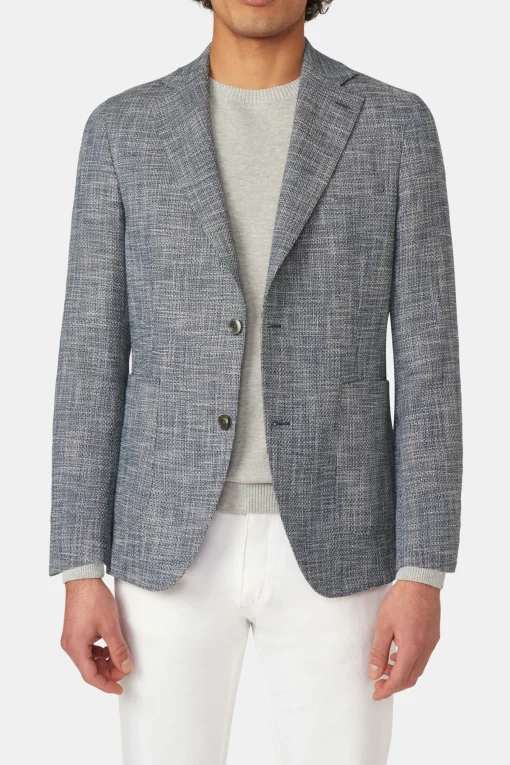 Regular Fit Hopsack Blazer