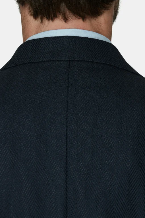 Regular Fit Hopsack Blazer