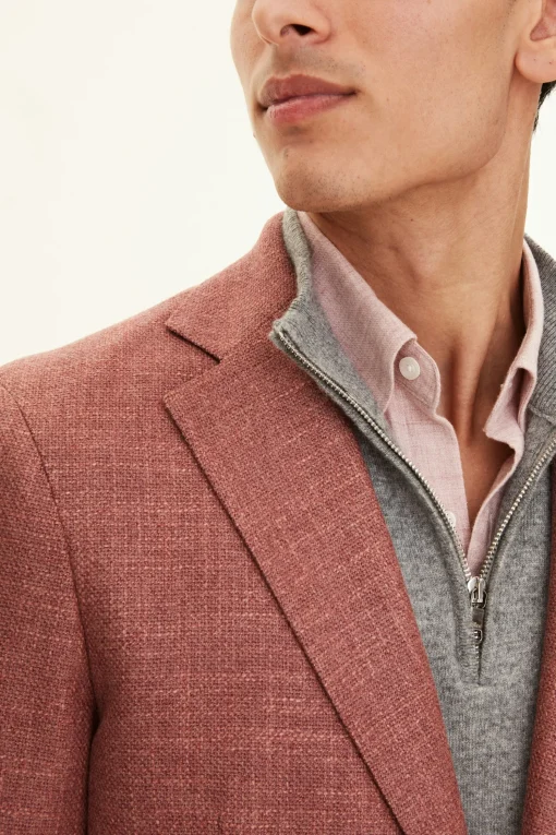 Regular Fit Hopsack Blazer