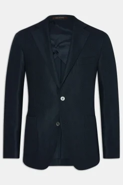 Regular Fit Hopsack Blazer