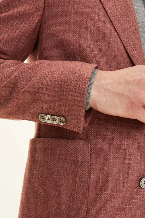 Regular Fit Hopsack Blazer