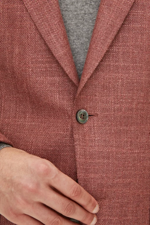 Regular Fit Hopsack Blazer