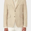 Regular Fit Linen Blazer