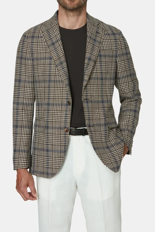 Regular Fit Linen Blazer