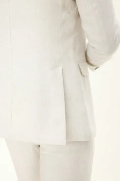 Regular Fit Linen Blazer
