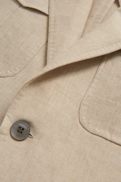 Regular Fit Linen Blazer