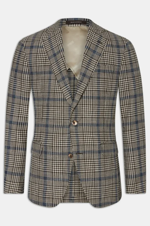 Regular Fit Linen Blazer