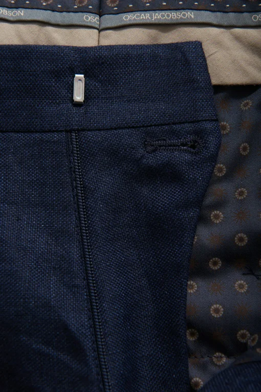 Regular Fit Linen Trousers