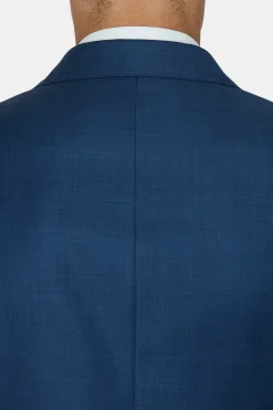 Regular Fit Microstructure Blazer