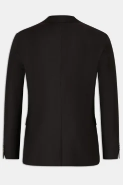 Regular Fit Microstructure Blazer