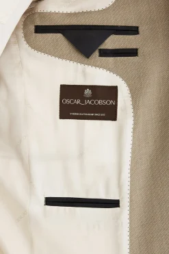 Regular Fit Microstructure Blazer