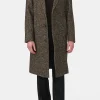 Regular Fit Raglan Donegal Coat