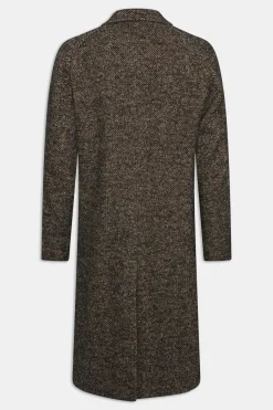 Regular Fit Raglan Donegal Coat