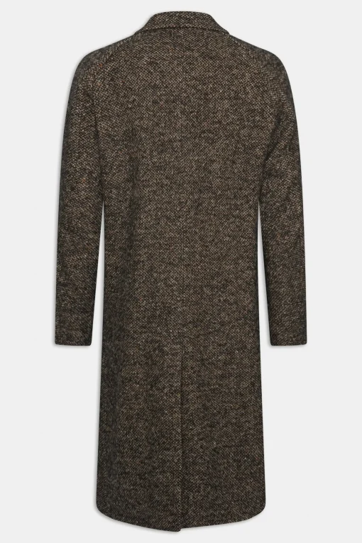Regular Fit Raglan Donegal Coat