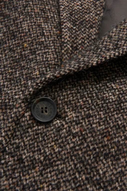 Regular Fit Raglan Donegal Coat