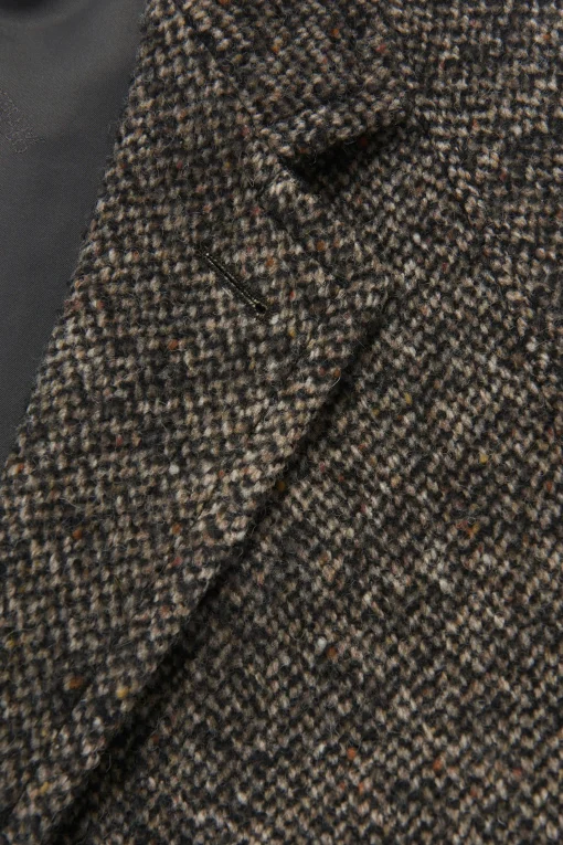 Regular Fit Raglan Donegal Coat