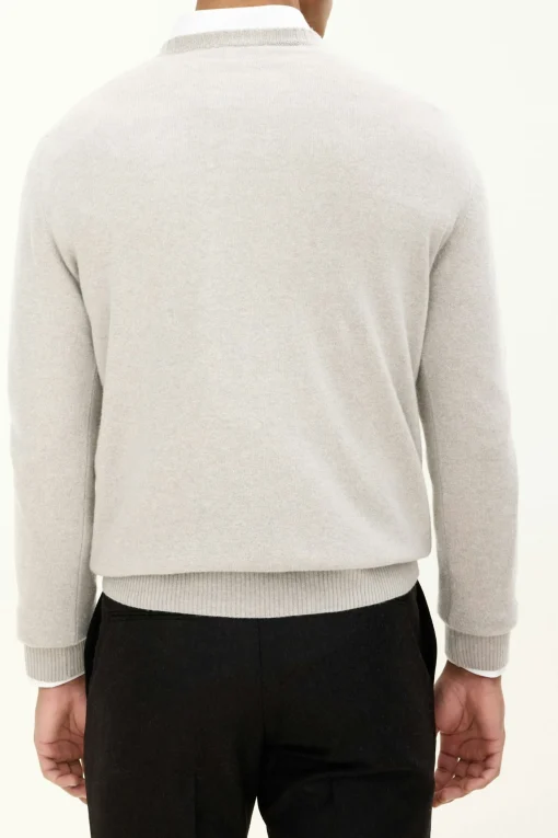 Regular Fit Roundneck Soft Wool Cashmere Sweater