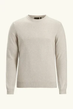 Regular Fit Roundneck Soft Wool Cashmere Sweater