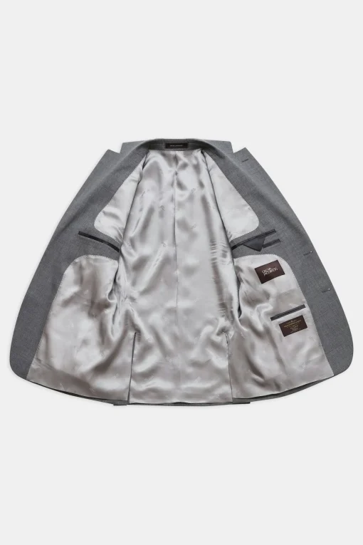 Regular Fit Sharkskin Suit