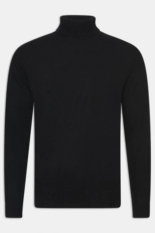 Regular Fit Soft Wool Cashmere Rollneck