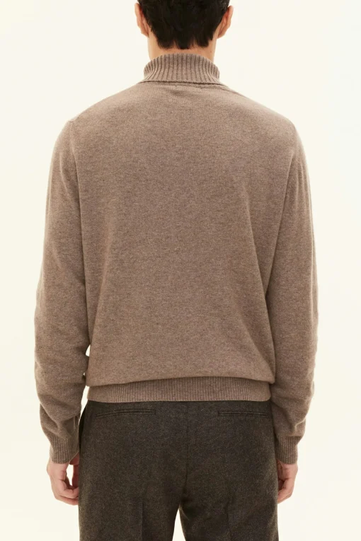Regular Fit Soft Wool Cashmere Rollneck