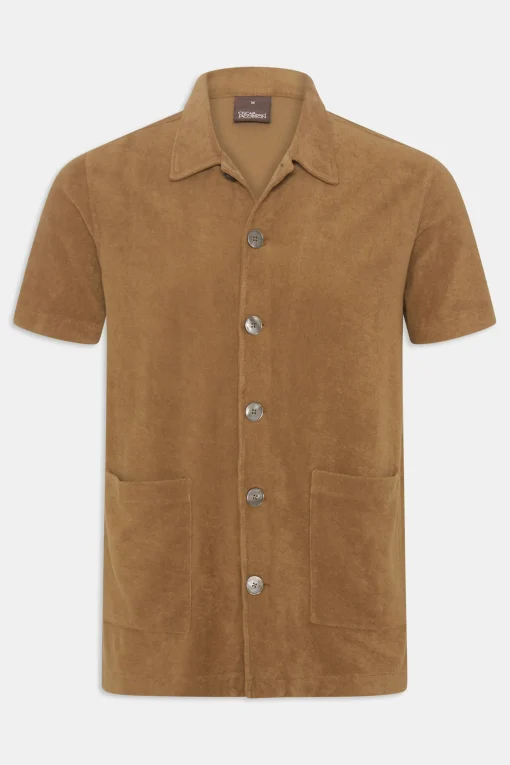 Regular Fit Terry Short Sleeve Shirt