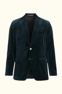Regular Fit Velvet Blazer