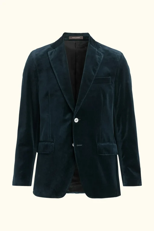Regular Fit Velvet Blazer