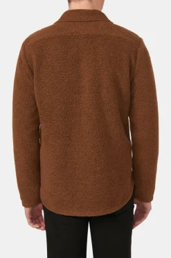 Regular Fit Wool Blend Overshirt