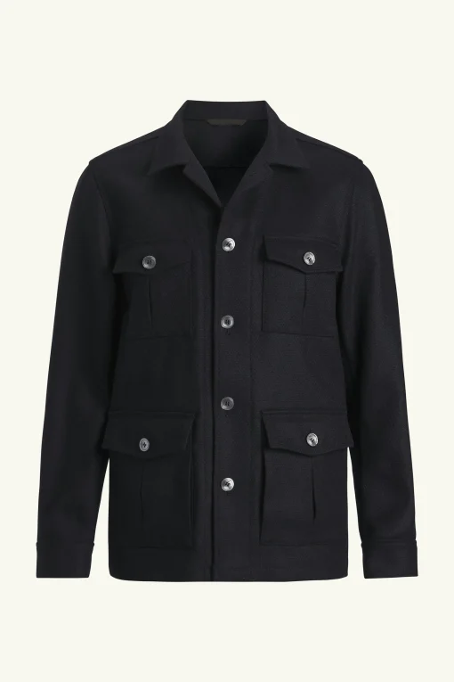 Regular Fit Wool Overshirt