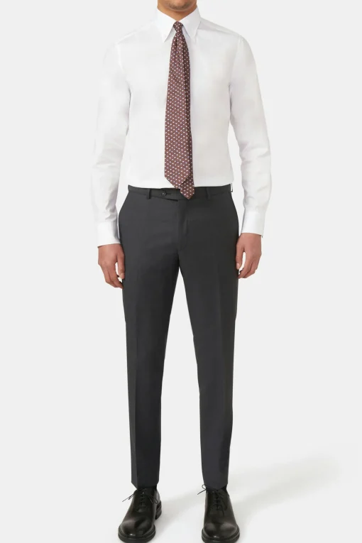 Slim Fit Birdseye Trousers