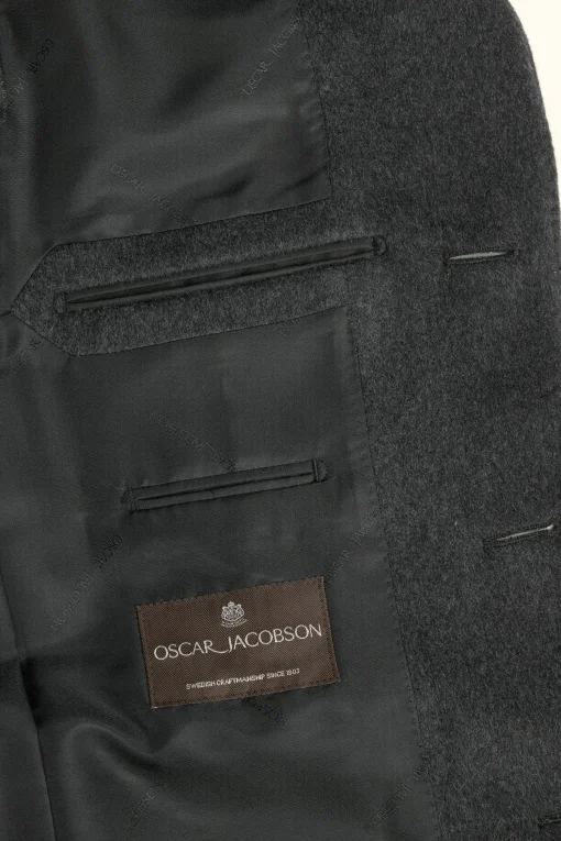 Slim Fit Brushed Wool Coat