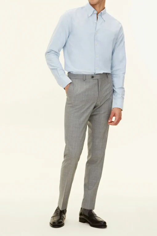 Slim Fit Button Down Oxford Shirt