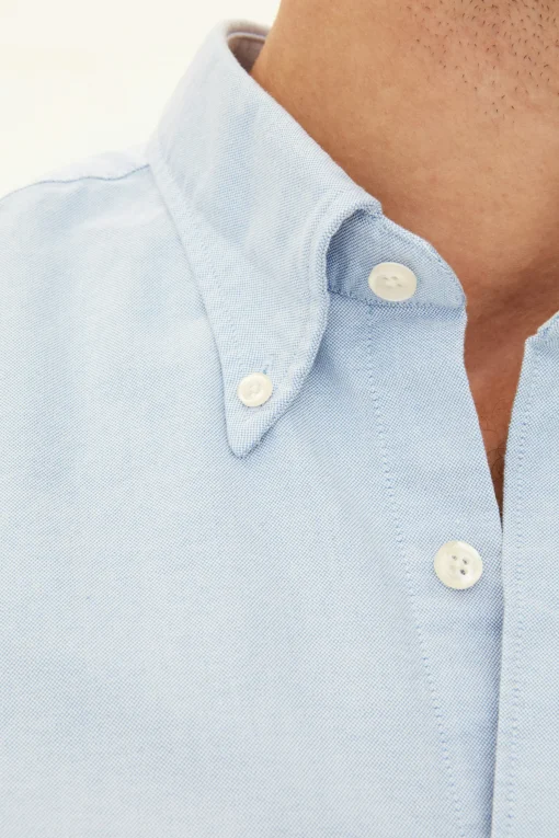 Slim Fit Button Down Oxford Shirt